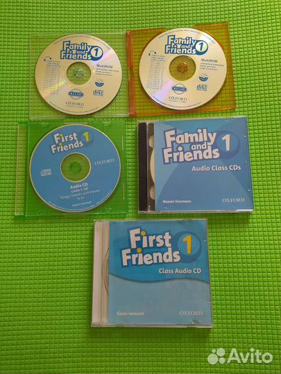 Диски к учебникам Family and Frends1
