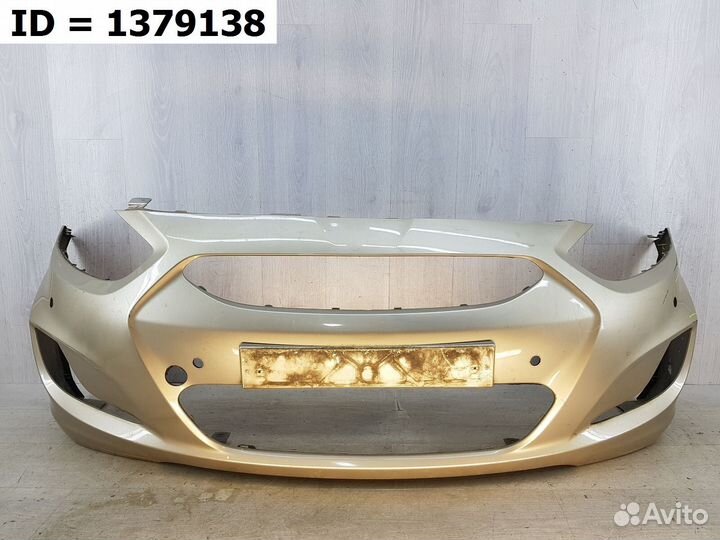 Бампер передний Hyundai Solaris 1 2010-2014