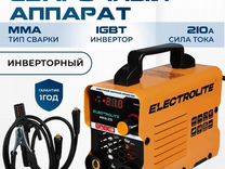 Инвертор сварочный electrolite MMA-210,новый
