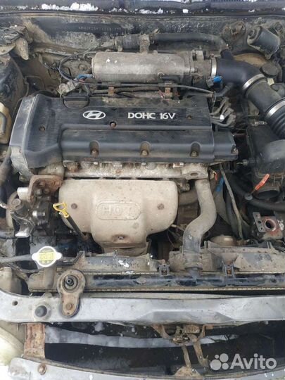 Двигатель на Хенде Элантра 1999 г в 2.0 автомат,ам