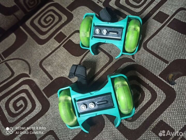 Ролики на пятки