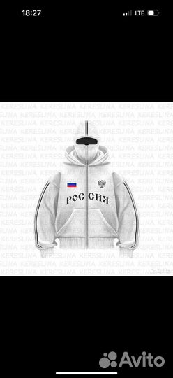 Худи Россия мужское