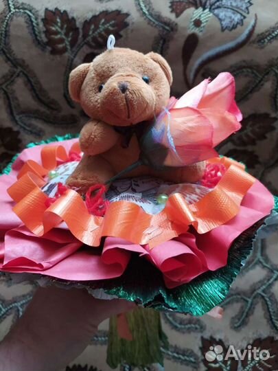 Букет с мягкими игрушками