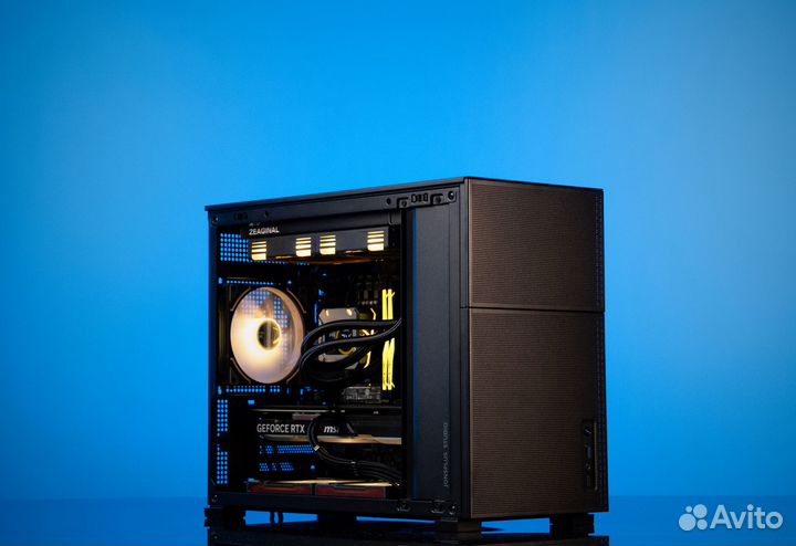 Игровой пк paladin160 RTX 3050 8GB NEW Ryzen 5 2600 Jonsbo D31 mesh black