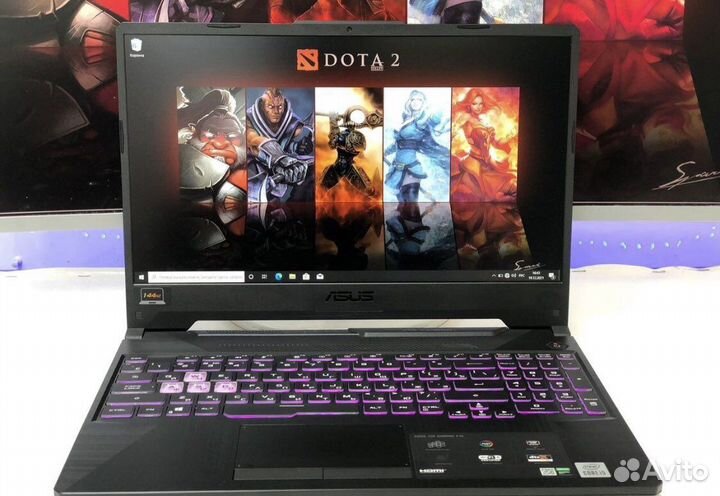 Игровой ноутбук asus