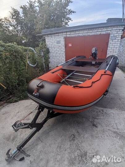 Комплект лодка мотор прицеп