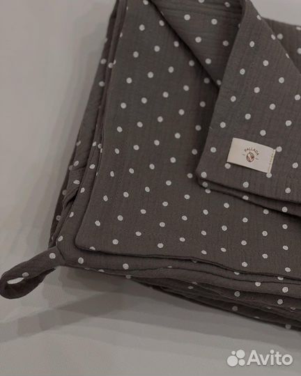 Детское муслиновое полотенце