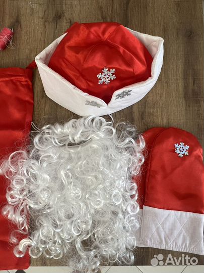 Костюм деда мороза взрослый