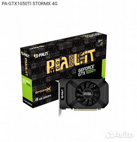 Видеокарта Palit nVidia GeForce GTX 1050Ti gddr5 4