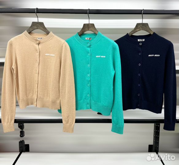 Кардиган толстовка miu miu
