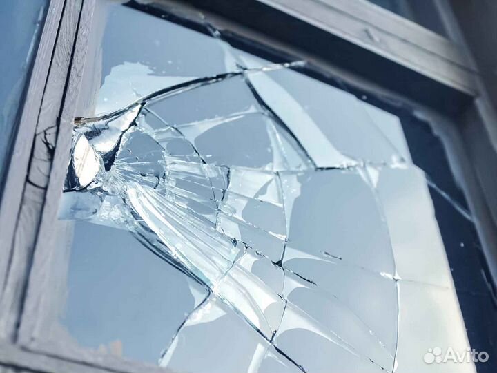 Ремонт окон, стеклопакет шумозащитный RAL8245