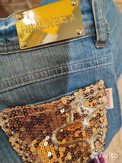 Новые модные джинсы для девочки Himunssa138-148см