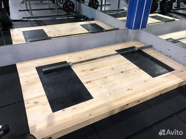 Помост для становой тяги 2.5х1.5.0.1 м DNN