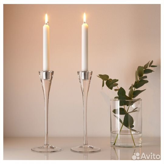 Подсвечники Икея 2 шт