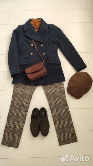 Французское пальто бушлат