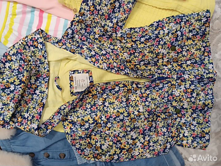 Вещи пакетом для девочки 92 98 zara hm