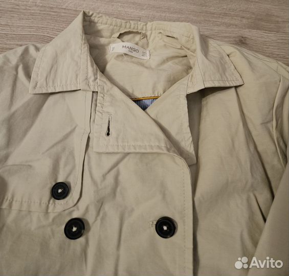 Плащ Mango Kids для девочки 146