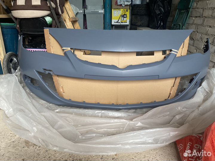 Бампер на опель астра j GTC