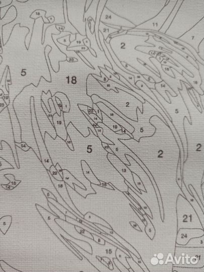 Картина по номерам новая