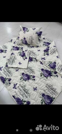 Постельное белье сатин евро