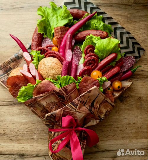 Мужские букеты съедобные