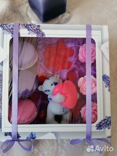 Набор декоративного мыла ручной работы