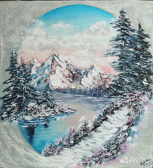 Картина маслом на холсте