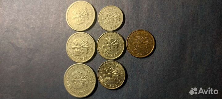 Монеты Польша и Испания