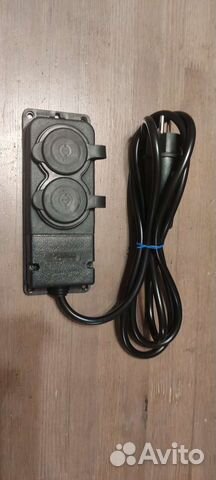 Двойная розетка - плавный пуск