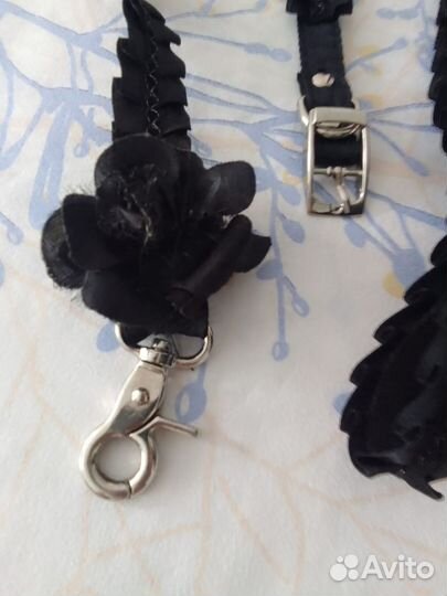 Ошейник с поводком