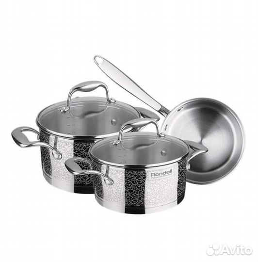 Набор кастрюль rondell vintage