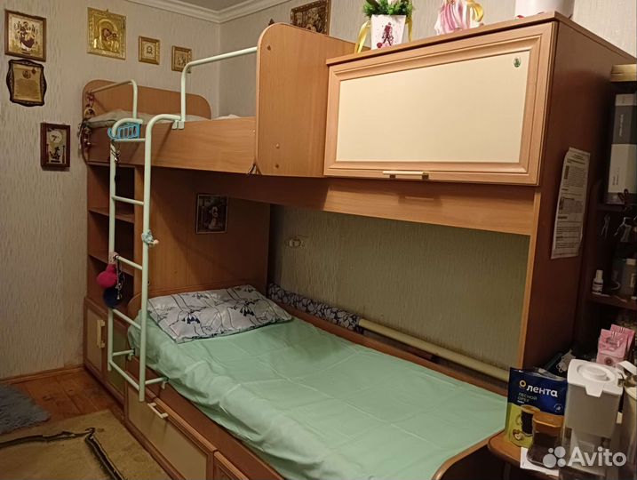 Двухъярусная кровать бу