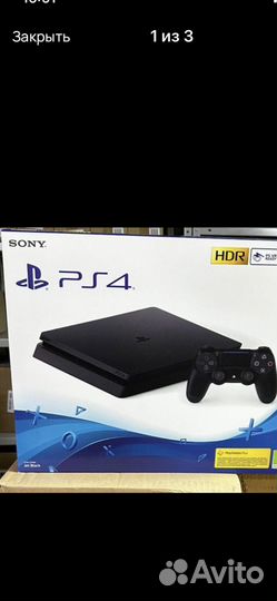 Sony playstation 4 slim с играми
