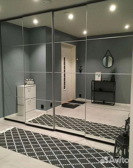 Двери каскадные раздвижные