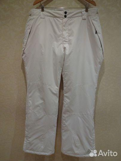 Белые горнолыжные брюки 56-58 размера