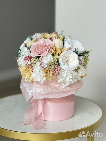 Букеты из стабилизированных цветов