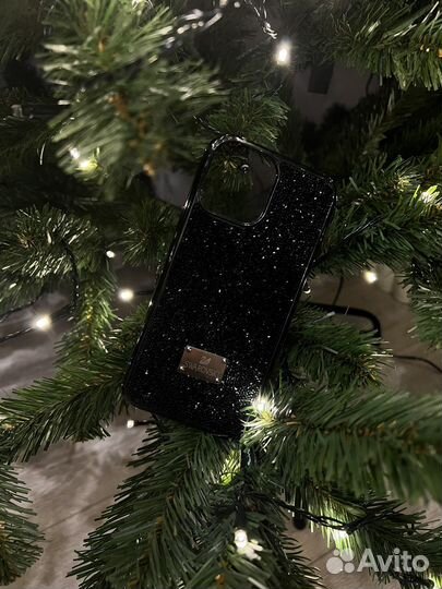 Чехол 13 pro max swarovski новый+3 чехла даром