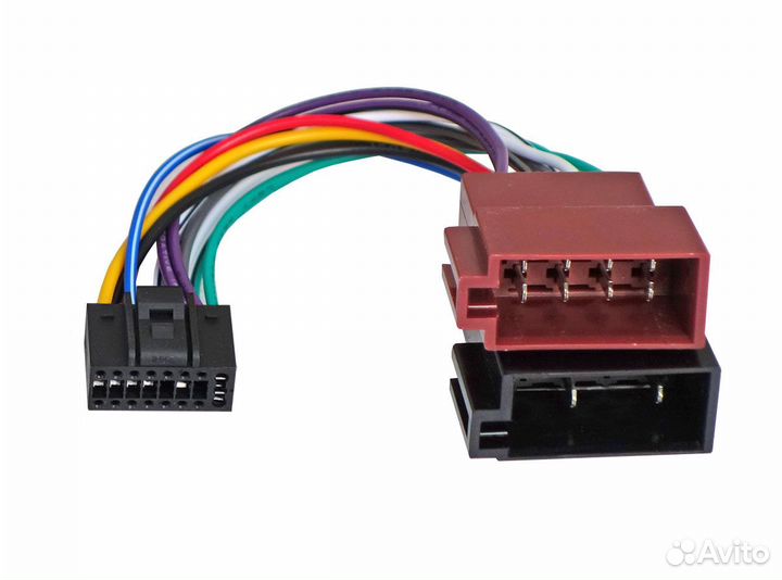 Разъём для магнитолы Kenwood c ISO-гнездом