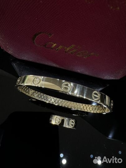 Золотой комплект Cartier