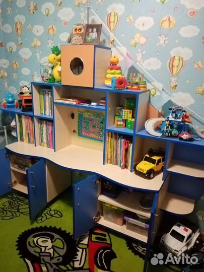 Детская стенка для игрушек