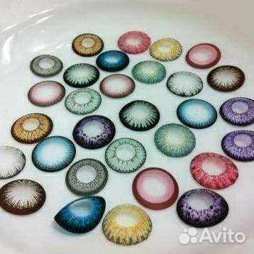 Линзы для глаз цветные