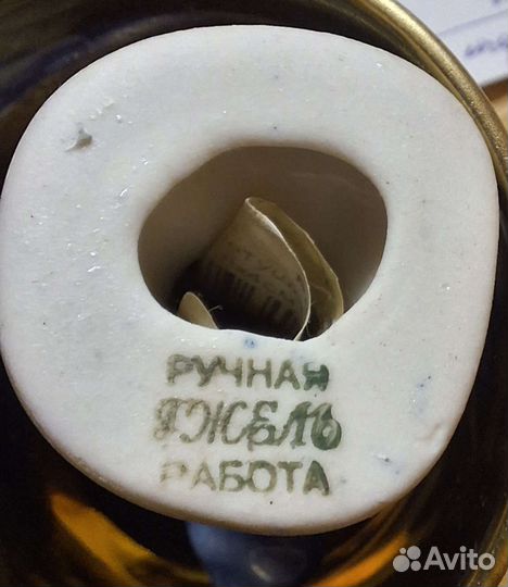 Петушок Сеня. Гжель