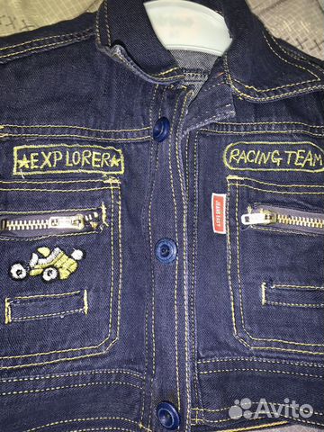 Джинсовка детская на мальчика