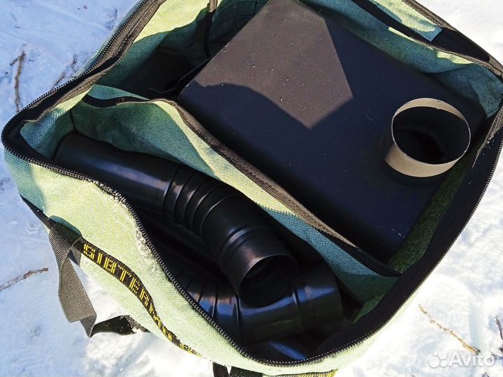 Печка в палатку для зимней рыбалки