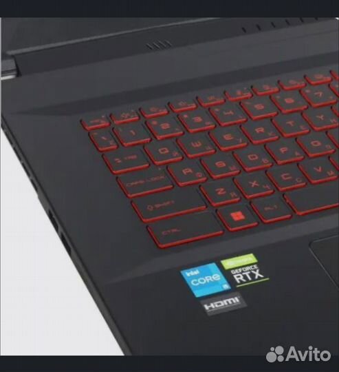 Новый игровой ноутбук MSI Katana 17,3 i5/RTX 2050