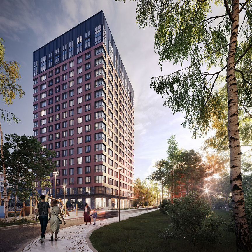 Квартира-студия, 33,9 м², 9/10 эт.