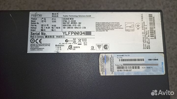 Системный блок Fujitsu Celsius M720