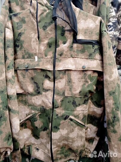 Костюм камуфляжный из ткани твил