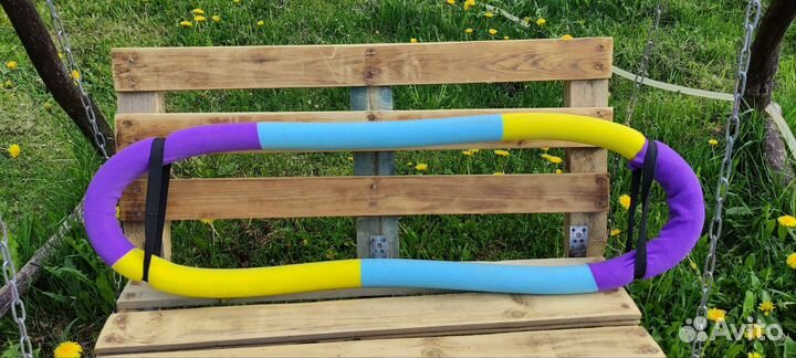 Обруч спортивный утяжеленный хулахуп