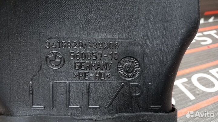 Воздуховод левый Bmw X3 E83 N52B25A 2010